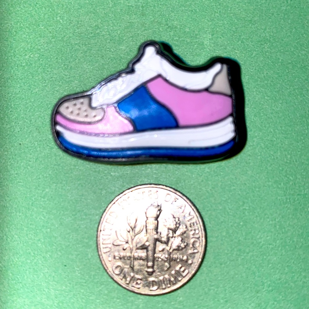 (10 for $15) Different Color Sport Sneaker Tennis Shoes Croc Shoe Charms